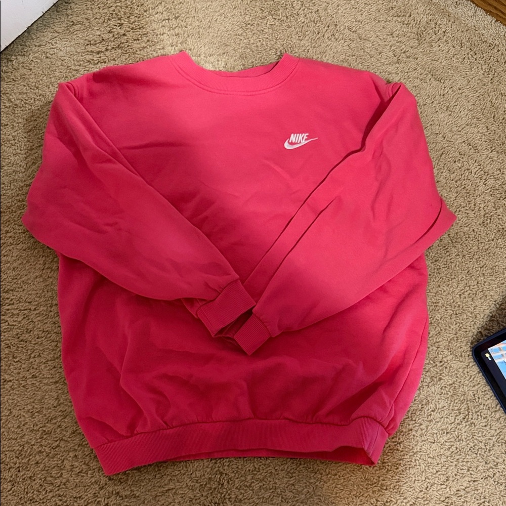 Nike Vibrant Red Crewneck